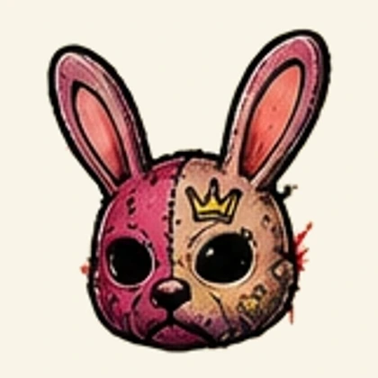 Pink Rabbit Mask