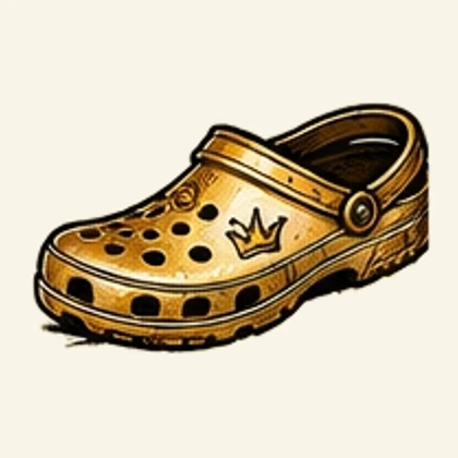 Golden Crocs