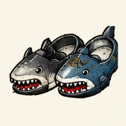Shark Slippers