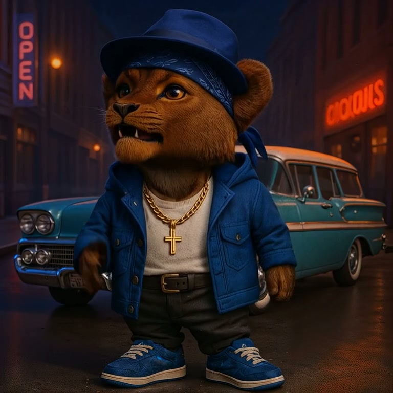 Official The Flipperz Cubz character shown for an unidentified profile