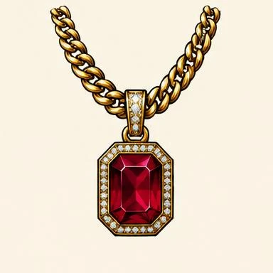 Ruby Pendant