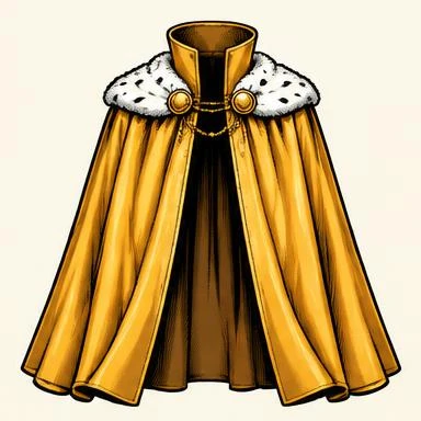 Royal Gold Cape