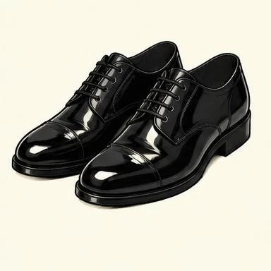 Black Tie Shoes