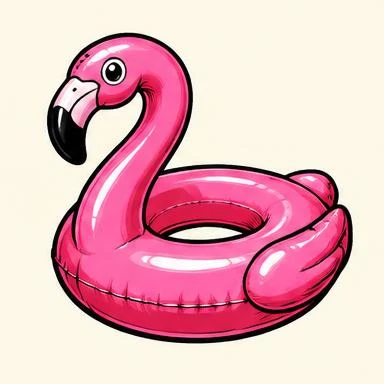 Flamingo Float